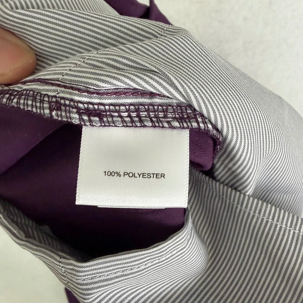 Peter Millar Crown Sport Performance Pants Mens 38x32 Purple eB66 Golf